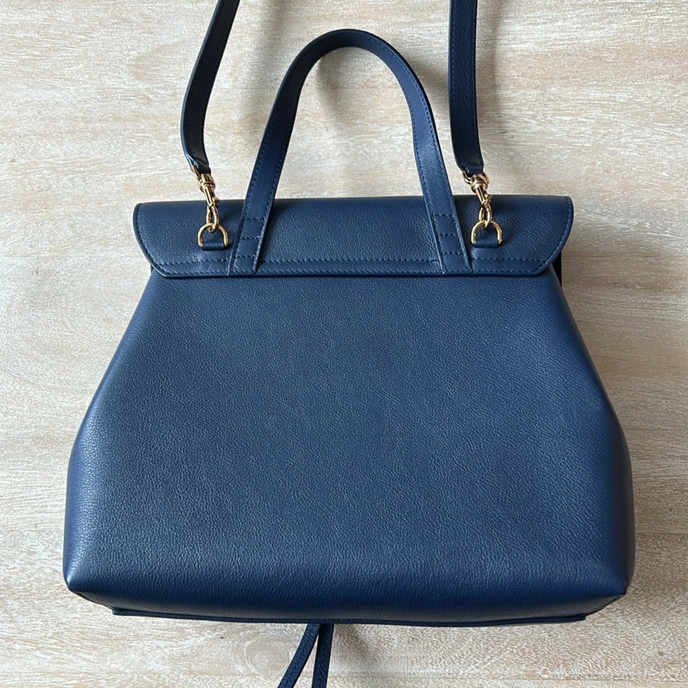 Mansur Gavriel Soft Lady Leather Bag in Blue - Picture 2 of 14